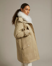 Load image into Gallery viewer, Yves Salomon PARKA WITH LAMBSWOOL