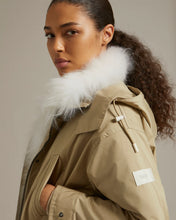 Load image into Gallery viewer, Yves Salomon PARKA WITH LAMBSWOOL