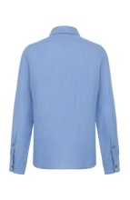Load image into Gallery viewer, FRAUENSCHUH Juna Linen Shirt, Denim