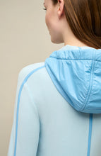 Load image into Gallery viewer, FRAUENSCHUH Rania Biodegradable Fleece Jacket BF, Light Sky