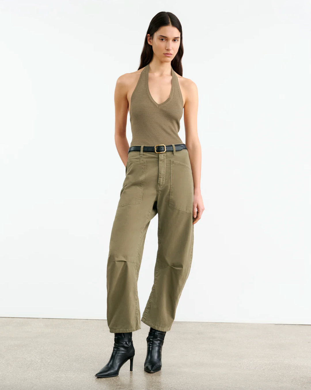 Nili Lotan Shon pant - Military Green – M. STUDIO