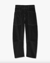 Load image into Gallery viewer, Nili Lotan Shon pant - Corduroy Jet Black