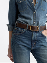 Load image into Gallery viewer, NILI LOTAN Nili's Belt, Vintage Brown