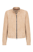 Load image into Gallery viewer, FRAUENSCHUH Golda Leather Jacket in Caramel