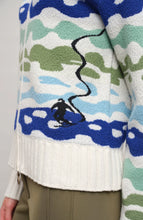 Load image into Gallery viewer, FRAUENSCHUH Delilah Zip Cardigan, Alaska Blue