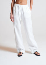 Load image into Gallery viewer, ASCENO Aurelia Trouser White Heavy Linen