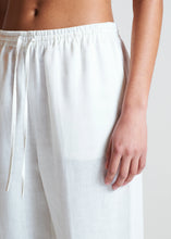 Load image into Gallery viewer, ASCENO Aurelia Trouser White Heavy Linen