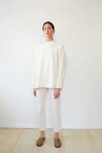Load image into Gallery viewer, WOL HIDE Rib Neck Sweatshirt - Natural