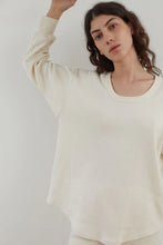 Load image into Gallery viewer, WOL HIDE Scoop Neck Thermal - Natural