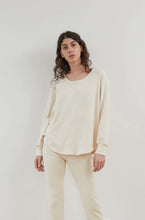 Load image into Gallery viewer, WOL HIDE Scoop Neck Thermal - Natural