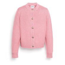 Load image into Gallery viewer, Barrie Cardigan in chunky cashmere with gold buttons