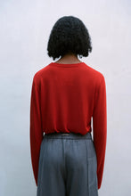 Load image into Gallery viewer, CORDERA Viscose T-Shirt Red