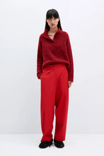Load image into Gallery viewer, CORDERA Baby Alpaca Polo Sweater, Dahlia