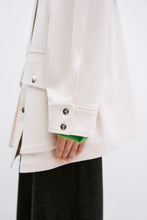 Load image into Gallery viewer, CORDERA Short Trench Coat, Ecru