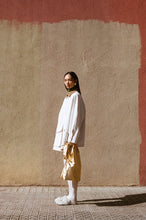 Load image into Gallery viewer, CORDERA Short Trench Coat, Ecru