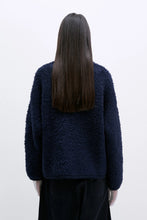 Load image into Gallery viewer, CORDERA Teddy Jacket, Navy
