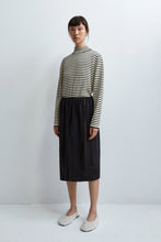 Load image into Gallery viewer, CORDERA Cotton Striped Turtleneck