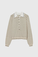 Load image into Gallery viewer, CORDERA Organic Cotton Striped Polo