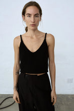 Load image into Gallery viewer, CORDERA Cotton Top - black