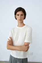 Load image into Gallery viewer, CORDERA Viscose T-Shirt, Marshmallow