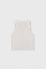 Load image into Gallery viewer, CORDERA Viscose Waistcoat Marshmallow