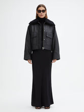 Load image into Gallery viewer, House of Dagmar Biker Leather Jacket