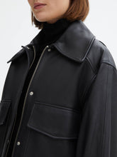 Load image into Gallery viewer, House of Dagmar Biker Leather Jacket