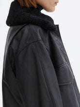 Load image into Gallery viewer, House of Dagmar Biker Leather Jacket