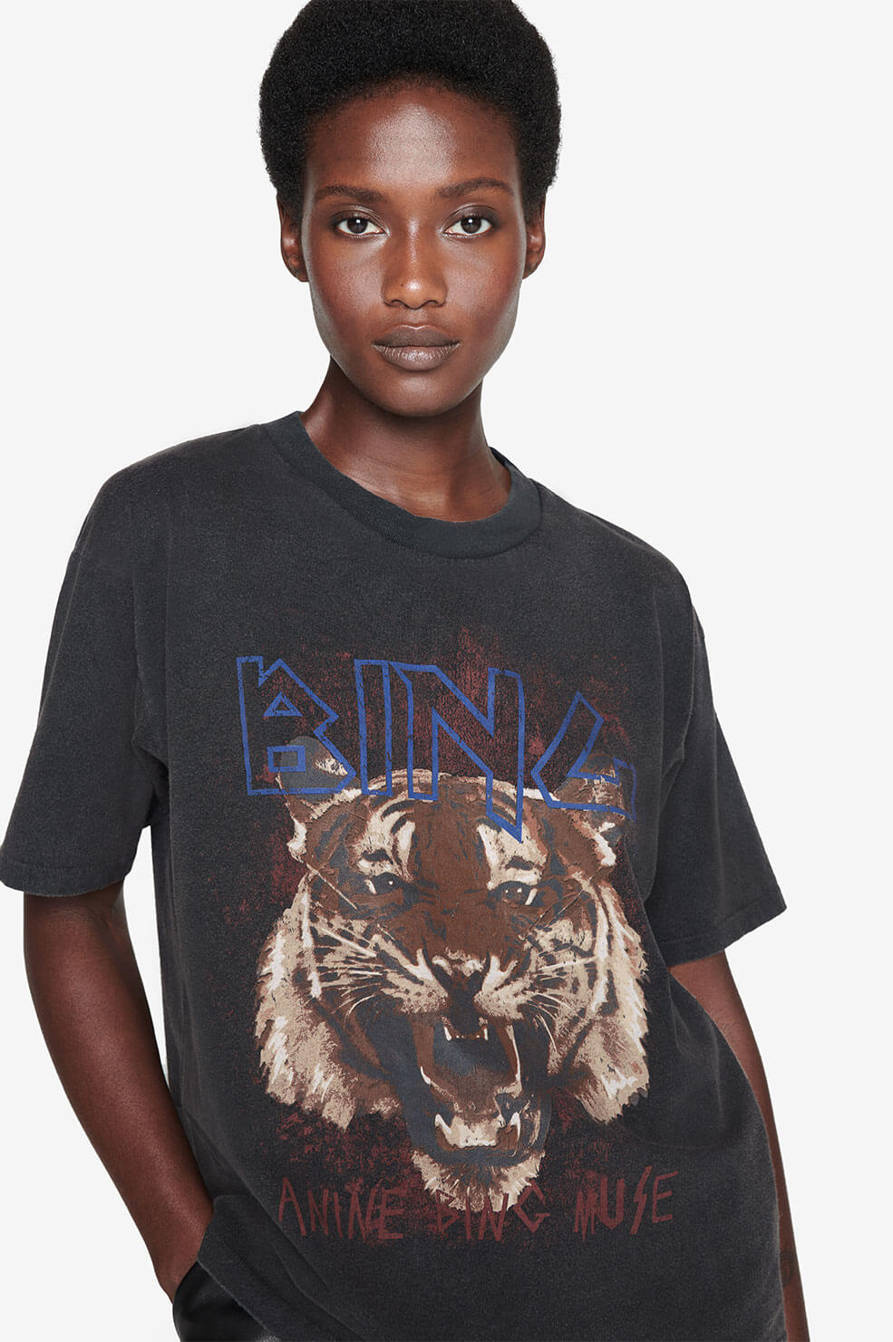 Anine Bing Tiger Tee – STUDIO