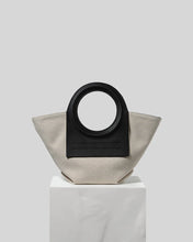 Load image into Gallery viewer, HEREU CALA MINI- Mini Canvas-Leather Tote