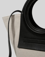 Load image into Gallery viewer, HEREU CALA MINI- Mini Canvas-Leather Tote
