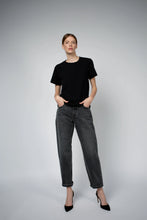Load image into Gallery viewer, Santicler Adry Crew Neck Tee, Black