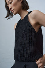 Load image into Gallery viewer, CORDERA Halter Top - Black