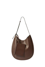 Load image into Gallery viewer, Aesther Ekme Flat Hobo - Chocolate