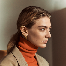 Load image into Gallery viewer, Goossens Spirale Creole Earrings