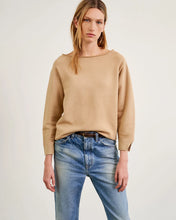 Load image into Gallery viewer, Nili Lotan Luka Scoop Neck Sweatshirt - Blonde