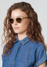 Load image into Gallery viewer, KREWE Perry - Champagne + Rue Tortoise Polarized 24K