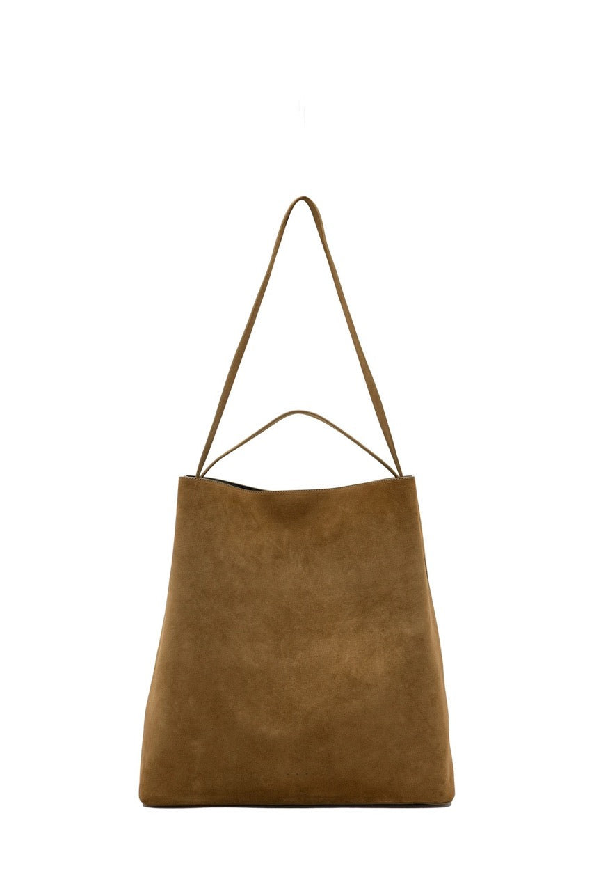 Aesther Ekme - Demi Lune Suede Bag - Tabacco