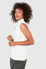 Load image into Gallery viewer, Santicler Hepburn Sleeveless Top, Cream