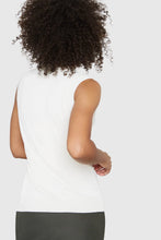 Load image into Gallery viewer, Santicler Hepburn Sleeveless Top, Cream