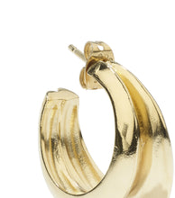 Load image into Gallery viewer, Goossens Spirale Creole Earrings