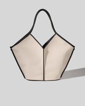 Load image into Gallery viewer, HEREU Calellla - Leather-trimmed Orangic Cotton Tote