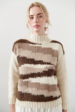 Load image into Gallery viewer, Wol Hide Knit Weave Turtleneck