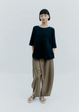 Load image into Gallery viewer, CORDERA Cotton Sweater - Black