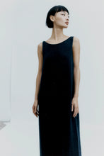 Load image into Gallery viewer, CORDERA Heather Cotton Dress - Black