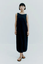 Load image into Gallery viewer, CORDERA Heather Cotton Dress - Black