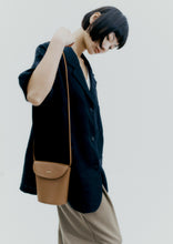 Load image into Gallery viewer, CORDERA Linen Blazer Shirt - Black