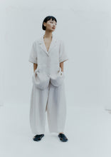 Load image into Gallery viewer, CORDERA Linen Blazer Shirt - Natural