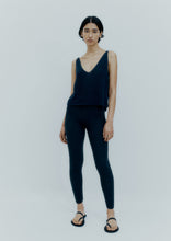 Load image into Gallery viewer, CORDERA Linen Tank Top - Black