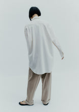 Load image into Gallery viewer, CORDERA Relaxed Shirt - Beige Pinstripe